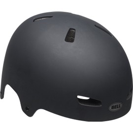 Bell Ollie Youth Bike and Skate Helmet, Matte Black (7107132),Matte Black, Youth 8+
