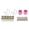 Plasma Cutting Torch Consumables Kit Electrode Contact Tip Ceramics Nozzle