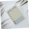 KICHOUSE Undated Weekly Planner Notepad 6-Pack Tear-Off Memo Pads for