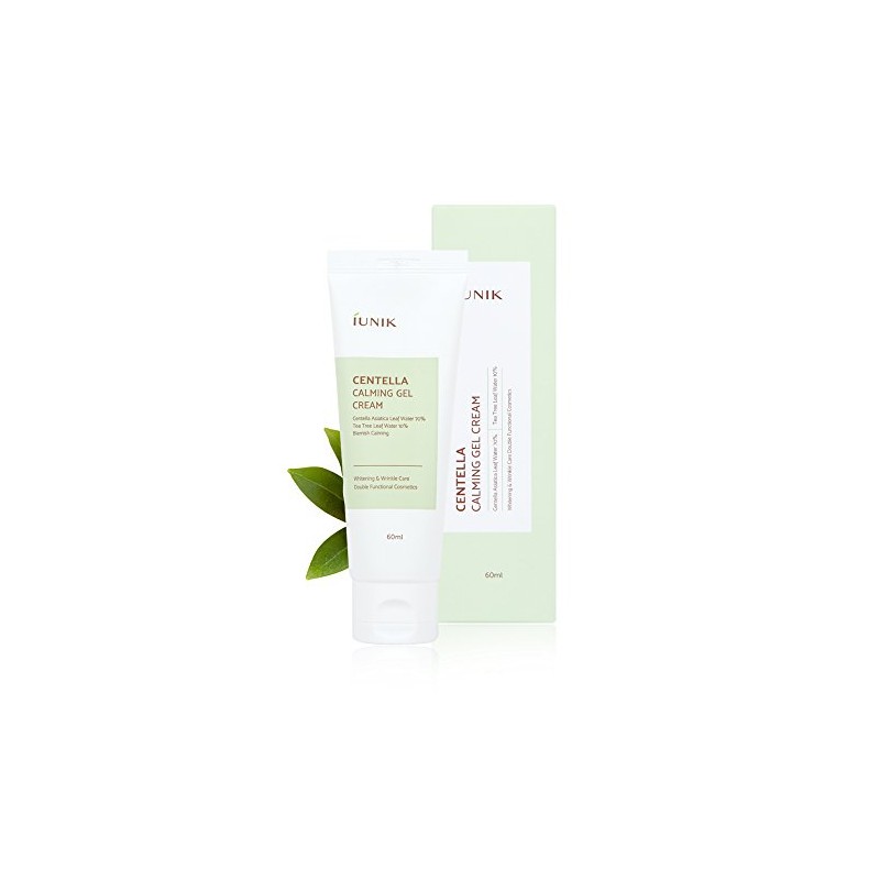IUNIK CENTELLA Calming Gel Cream with natural ingredients from Centella