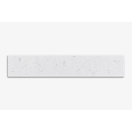 ARIEL VANITY CARRARA WHITE QUARTZ SIDESPLASH
