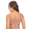 Fajas DPrada 09027 Women's Post Surgical Bra, Cocoa-Optic, 32