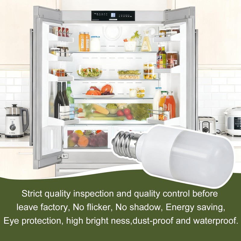 RUB0B0SHOP 17431000000176 Refrigerator Light Bulb Replacement for Insignia/Midea Refrigerator, Led