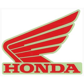 Toyo Mark HONDA Sticker Red 78x64(mm) R-318