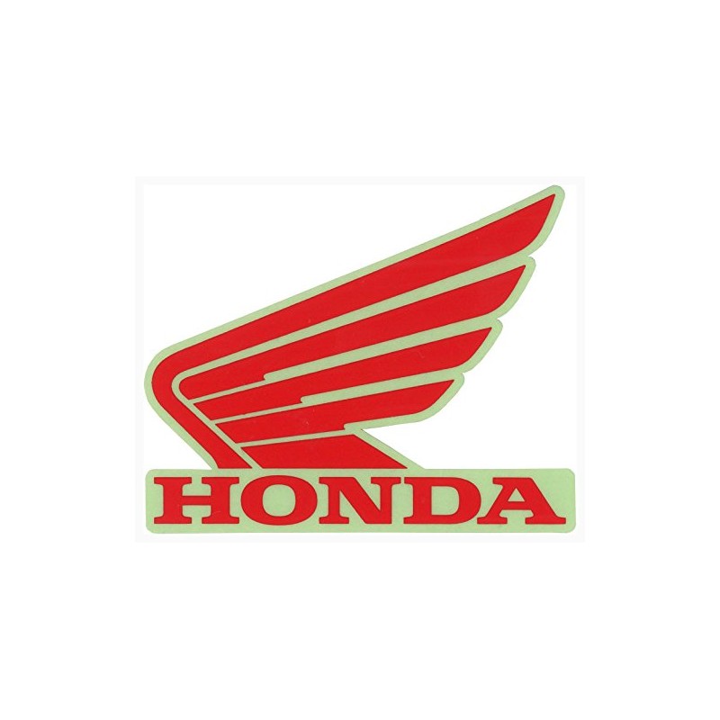 Toyo Mark HONDA Sticker Red 78x64(mm) R-318
