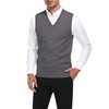 AIYINO Men's Sleeveless Jumpers Tank Top V Neck Sweater Vest