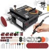 Mini Multi-Functional Table Saw,Portable Mini Desktop Electric Saw for Wood