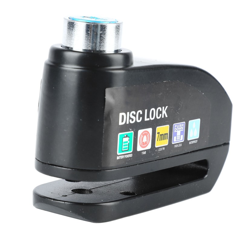 Bicycle Alarm Disc Lock Security Alarm Disc Brake Lock Riding