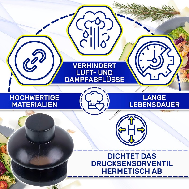 MONTERAL Pressure Sensor Valve Seal Food Processor Has Original Code