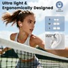 QJF Wireless Earbuds with Smart Touch Screen Bluetooth in-Ear Headphones