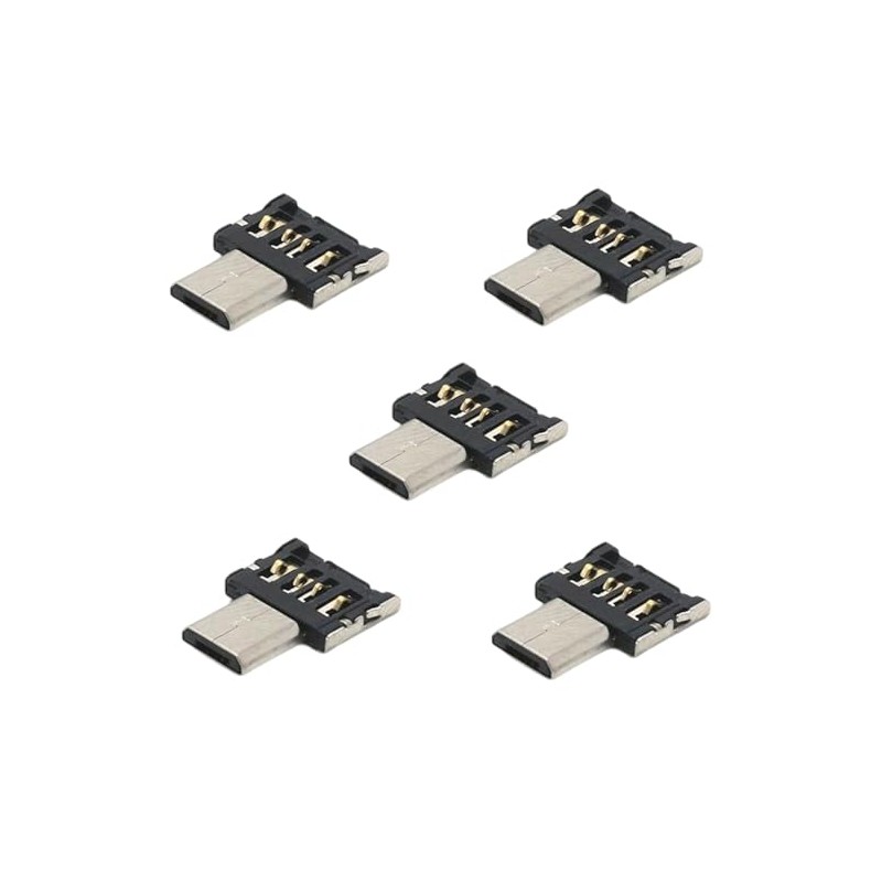 MorpTech (5 Pack) Slim Micro USB Male to USB 2.0