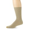 Gold Toe Fluffies calcetín informal para hombre, Caqui, 10-13 (Shoe