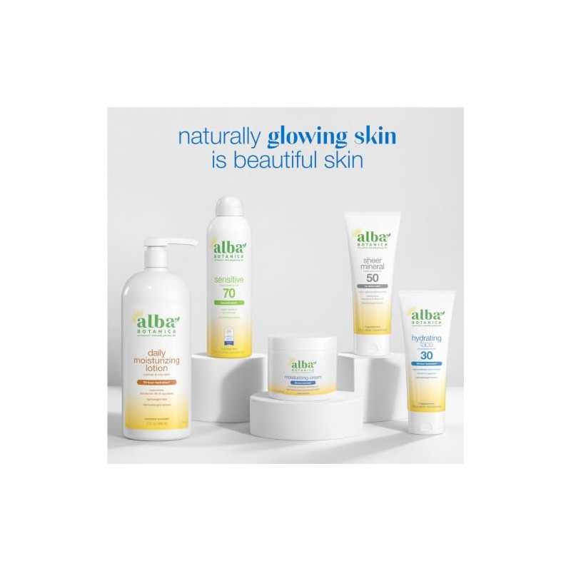 Alba Botanica Sport Sunscreen Lotion, SPF 45, Fragrance Free, 4