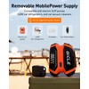 GICLE 51.2Wh Rechargeable Paddle Board Pump, 22PSI Portable Battery Powered