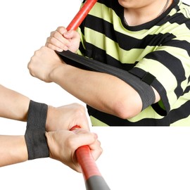 GIURKUU Baseball Swing Training Bands,2 Pack Effective Swing and Hitting Trainer Aids, Perfect Softball & Baseball Training Equipment for Beginners