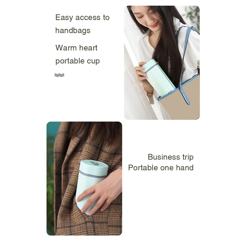 Portable Electric Kettle for Boiling Water 350ML Travel Beaker Tea