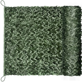 Yeacool Camo Hunting Blind Netting, Military Camouflage Tarp Rope Nets,Army Sunshade Fence Net,Lightweight Waterproof,Great for Car Cover,Party Decoration,Bedroom Decor