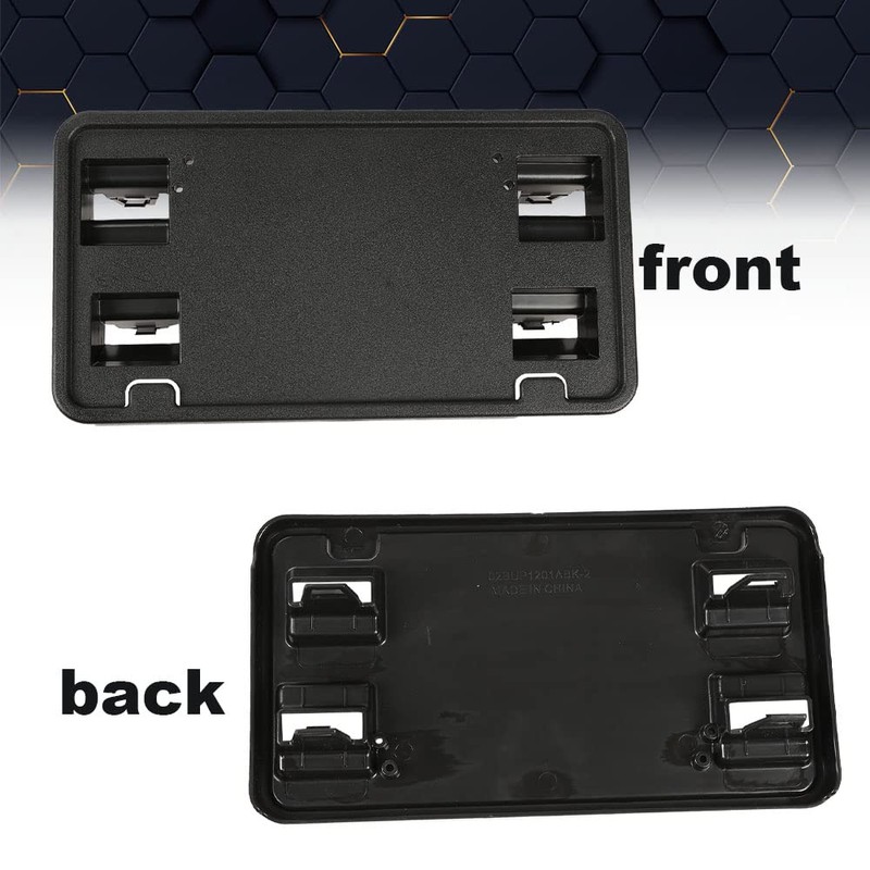 PIT66 Bumper License Plate, Compatible with 2015-2017 Ford F150 Front