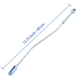 Rear Brake Rod 15.75" Compatible with 2002-2023 Kawasaki KLX110, Fit for 2002-2023 Kawasaki KLX110L, Fit for 2002-2023 Kawasaki 110R, Fit for Suzuki DRZ110, Replacement klx 110 accessories.