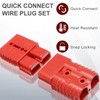 DAOKAI Battery Quick Connect/Disconnect 175A 0-4 Gauge Wire Harness Plug