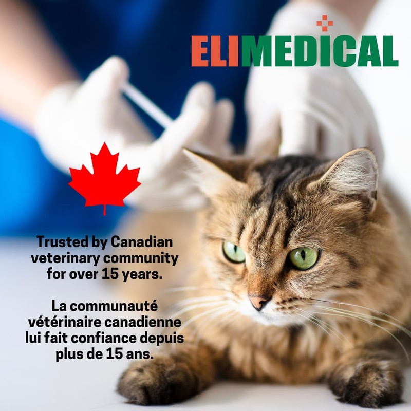 Elimedical Disposable Needle for Animal, Pet and Industrial Dispensing, 21G