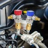 FANOVO R12 to R134a Adapter, High & Low Pressure R12