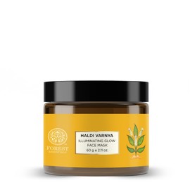 Forest Essentials Haldi Varnya Lepa, Moisturizing Facial Treatment Masque | Ideal for Women and Men | 60g