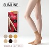 Atsugi FS3500 Women's Short Stockings, Slim Line, Ankle Length, 3-Pack,