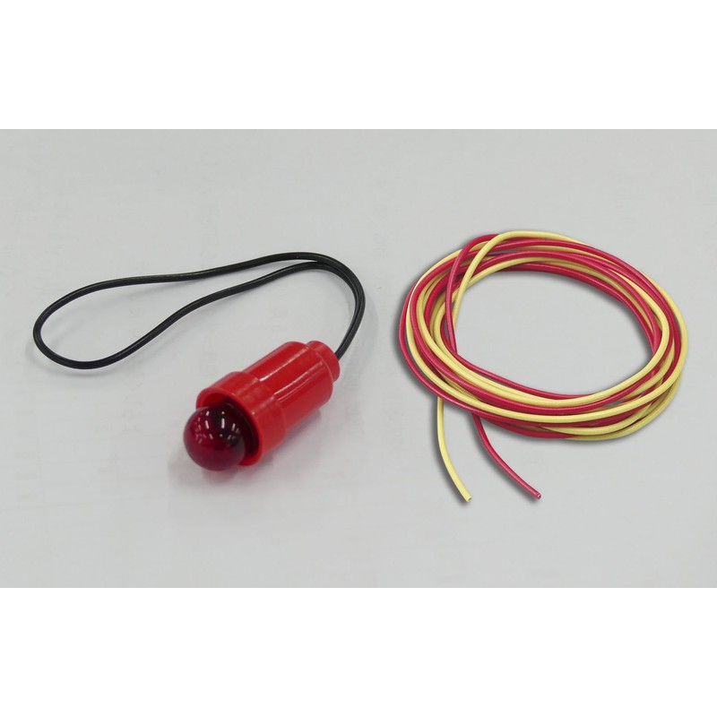 ELPA PP-03NH Small Base Bulb with Lead Wire E10 Blue/Red/Yellow/Transparent