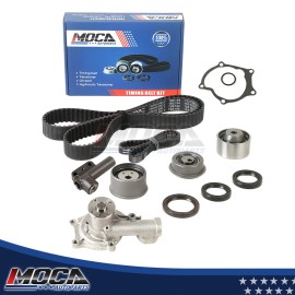 MOCA Timing Belt Water Pump Hydraulic Tensioner Kit for 90-92 Mitsubishi Galant 2.0L