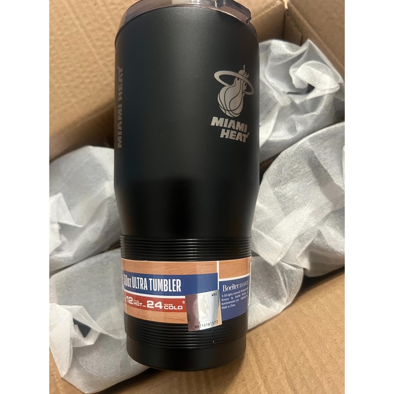 Boelter Brands 30 Ounce Miami Heat Ultra Tumbler TMX6