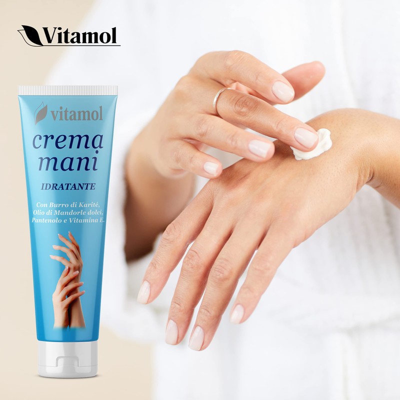 Vitamol Moisturising Hand Cream for Dry, Cracked and Red Hand