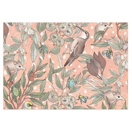 Earth Greetings Folded Wrapping Paper - Pollinators, 1 Sheet