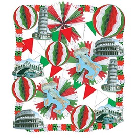 Beistle 23-Piece Italian Party Decorating Kit