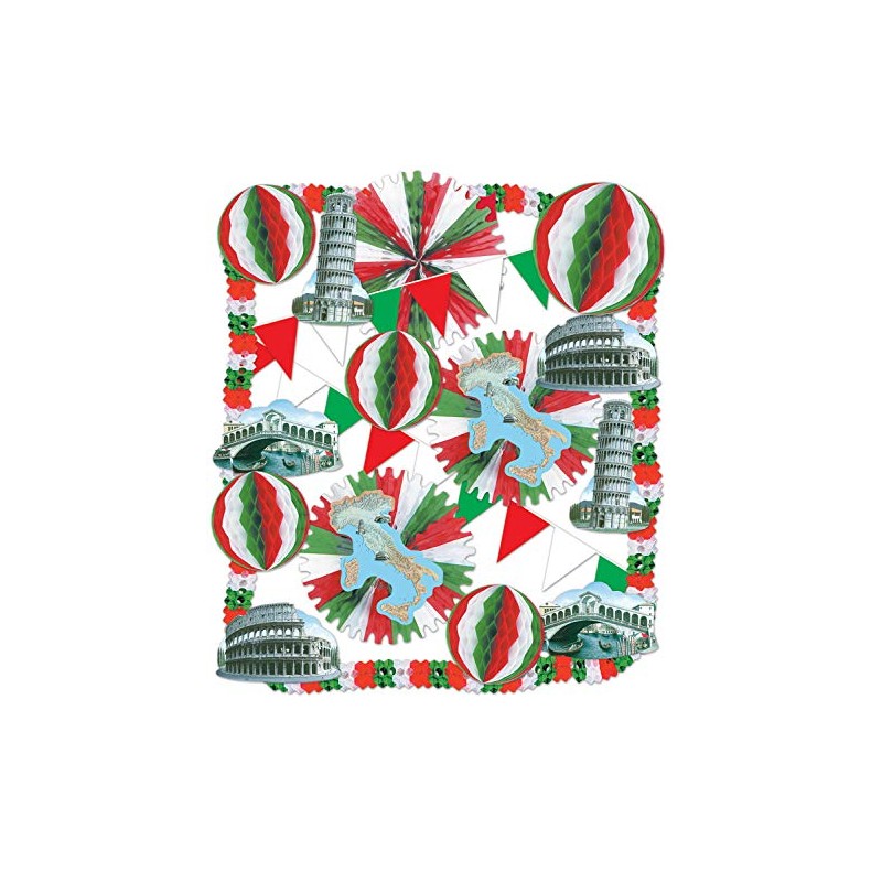 Beistle 23-Piece Italian Party Decorating Kit