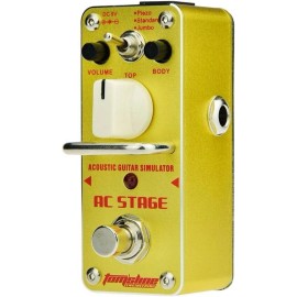 Tomsline AR-AAS-3 Stage, Acoustic Simulator Guitar Pedal, Yellow