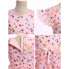 FYMNSI Kids Girls Flower Girl Dress Toddler Princess Reflective Butterfly