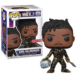 Funko PoP! What If - King Killmonger Vinyl Figure, 10 cm Height