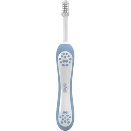 Chicco - Cepillo de Dientes para bebé de 6 a 36 Meses, Azul Índigo