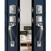Mensarix Front Door Handle and Deadbolt Set for Right &