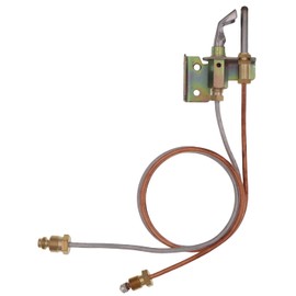 Natural Gas Fireplace Water Heater Boiler Replacement Part Safety Pilot Burner Assembly Kit Includes Pilot Thermocouple and Tubing Natural Gas