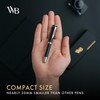 Wordsworth and Black Fountain Pen Mini EDC: Luxury Green Heavy