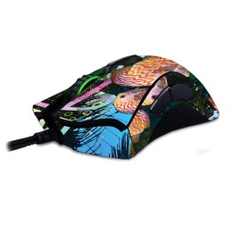 MightySkins Skin Compatible with Razer Deathadder Elite - Psychedelic Vacation | Protective, Durable, and Unique Vinyl Decal wrap Cover | Easy to Apply, Remove, and Change Styles | Made in The USA