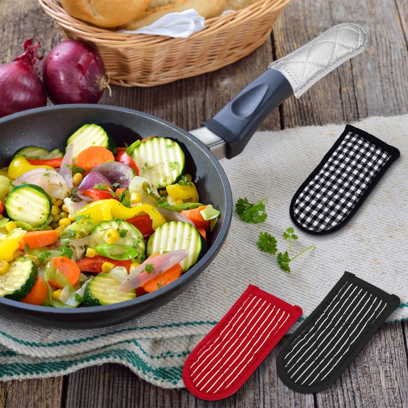 ASTIMESA Cast Iron Handle Cover, Non-Slip Cloth Hot Pan Handle