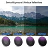 NEEWER ND Filter Set Compatible with DJI Osmo Action 4,