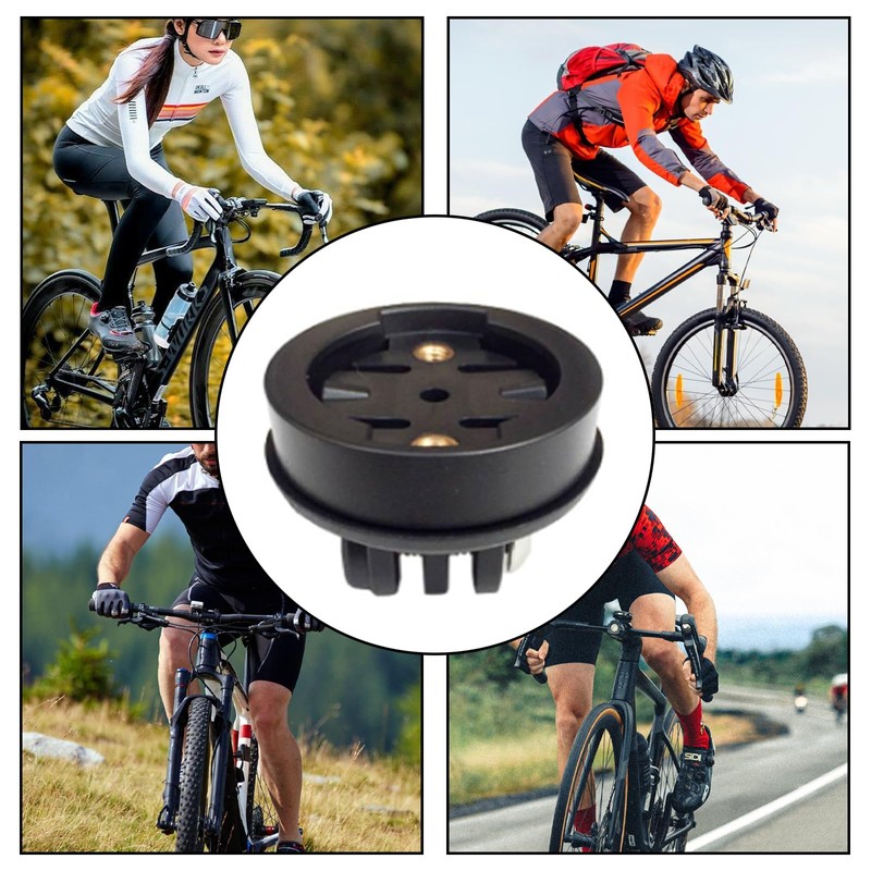 Yuiturt Bike Mount Adapter - Stem Top Cap Computer Mount