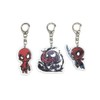 EBTY DREAMS Inc. - Set of 3 Acrylic Keychain Spider-Men,