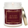 Sweet Water Decor Autumn Orchard Candle, Autumn Scented Notes of