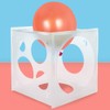 Pllieay 2-10 Inch Balloon Sizer, Collapsible Plastic Balloon Sizer Cube