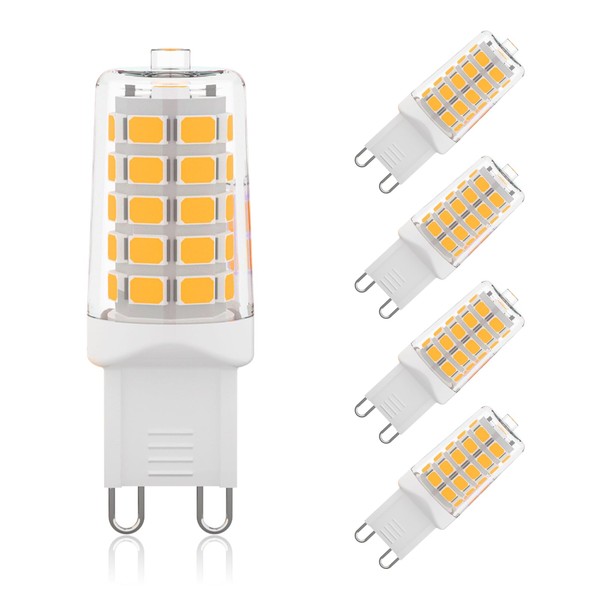 G9 LED Warmweiß Nicht Dimmbar 5er, G9 Leuchtmittel 230V 4W